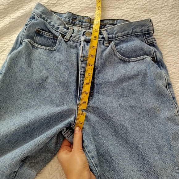 Vintage marithe francois girbaud Straight Leg jeans usa Sz 6 - Picture 12 of 13